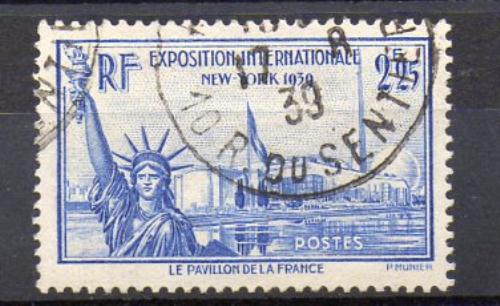 法国 1939年 编号 Yvert 426 (o)